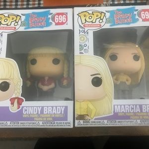 Funko Pop Bundle of Marcia and Cindy Brady